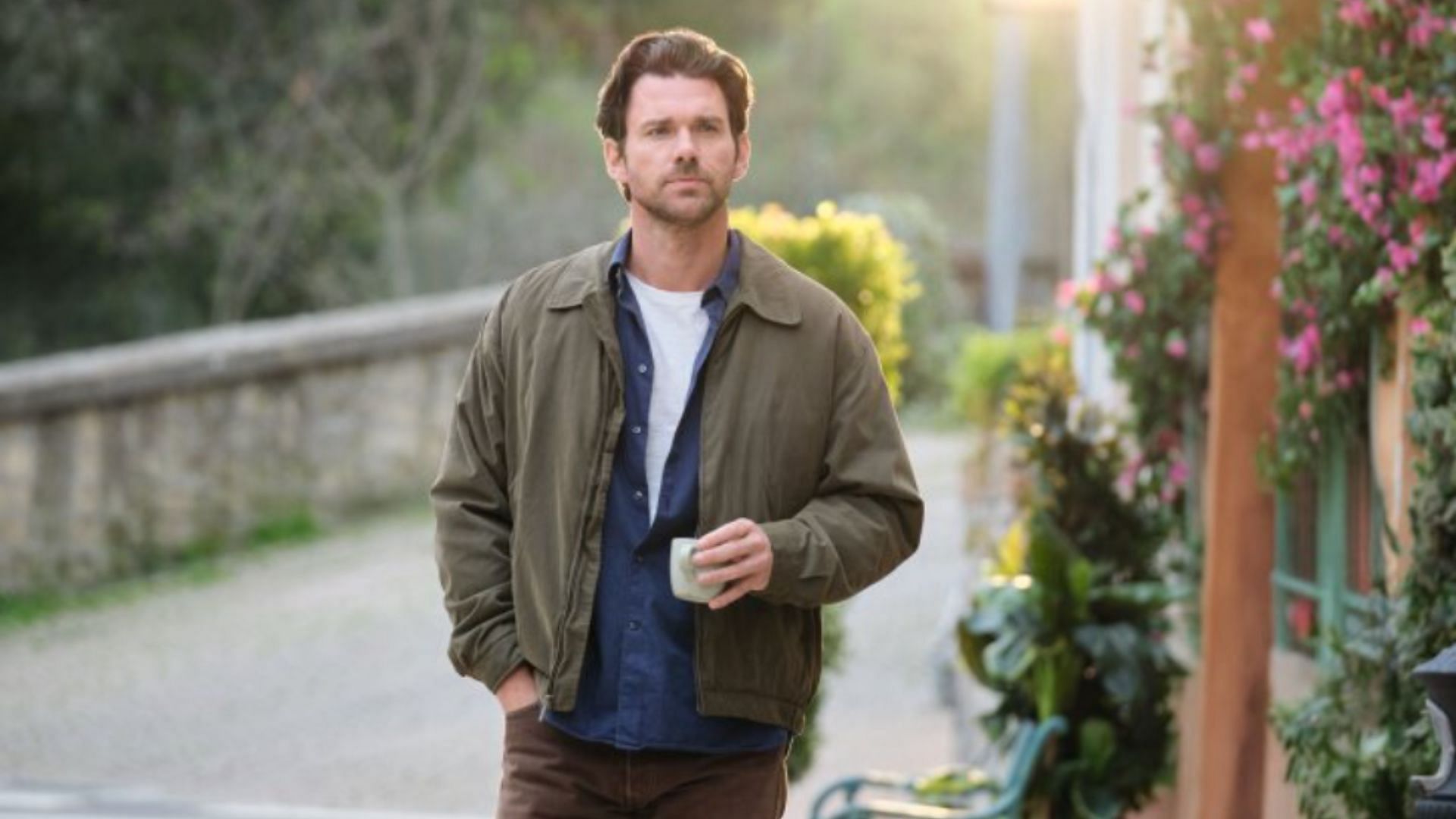 Still of Kevin McGarry from Villa Amore (Image via Hallmark)